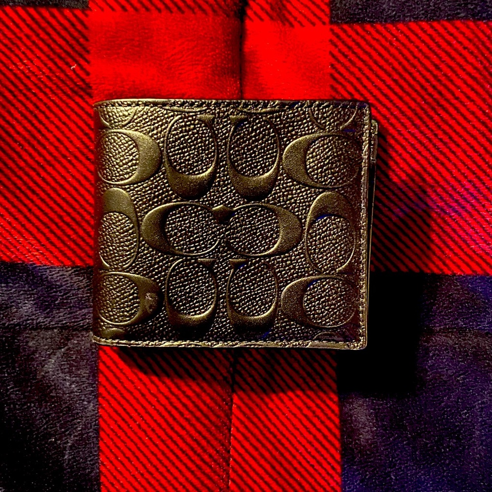 COPY - Mens Coach 3 in 1 Signature Wallet brand New!